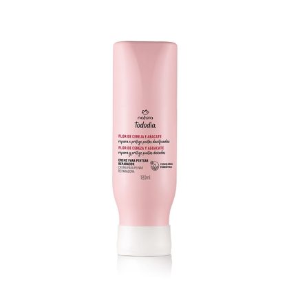 Crema de Peinar Natura Tododia Reparación 180ml - Flor de Cereza y Aguacate
