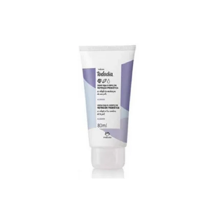 Crema para cuerpo Natura Tododia Algodón 80ml para Mujer -Nutrición máxima