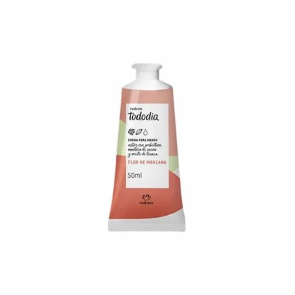 Crema Nutritiva para Manos Natura Tododia Flor de Manzana 50ml – Nutrición Prebiótica