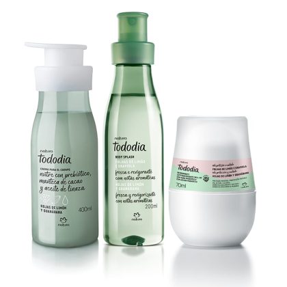 Kit Natura Tododia Hojas de Limón y Guanabana | Cuidado Corporal Aromático