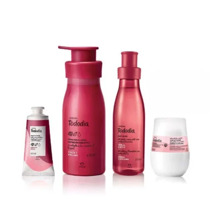 Kit Natura Tododia Cereza y Avellana Mujer | Cuidado Corporal Completo