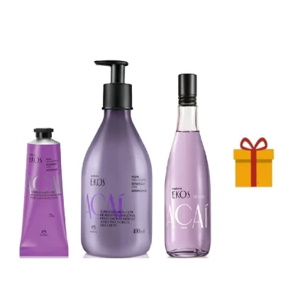 Kit Natura Ekos Acaí | Cuidado Corporal Hidratante y Aromático