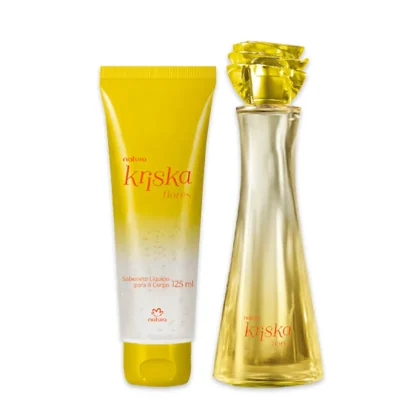 Kit Natura Kriska Flores para Mujer | Cuidado Corporal y Aromas Naturales