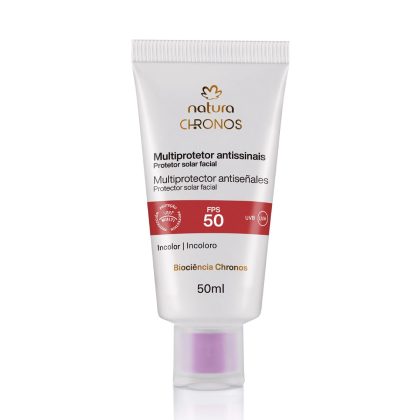 Derma multiprotector antiseñales Natura Chronos FPS 50 incoloro 50 ml
