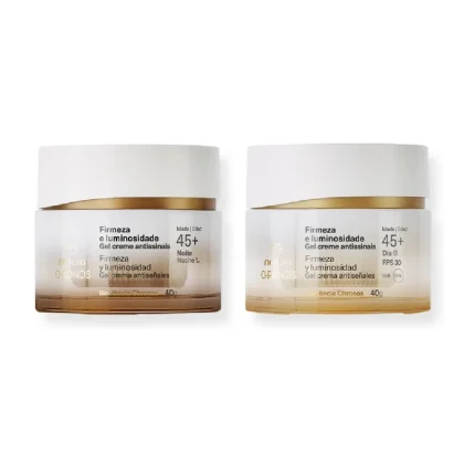 Kit Antiseñales Día y Noche 45+ Natura Chronos 40 g
