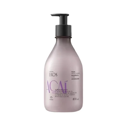 Pulpa corporal Natura Ekos acai 400 ml hidratante antioxidante