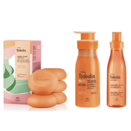 Kit Natura Tododia Mango Rosa y Agua de Coco | Cuidado Corporal Completo
