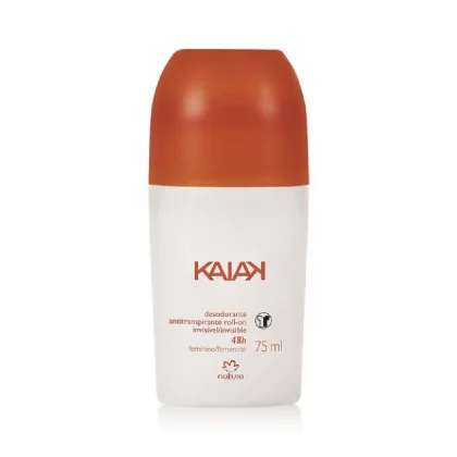 Desodorante Roll-on Kaiak Clásico Femenino Natura 75 ml