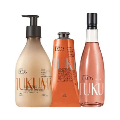 Kit Natura Ekos Tukumá | Cuidado Corporal Hidratante con Aroma Refrescante