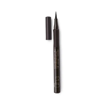 Pincel Delineador para Ojos Negro Una Natura 1 ml