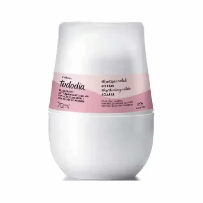 Desodorante Roll-on Aclarador Antitranspirante Tododia Natura 70 ml