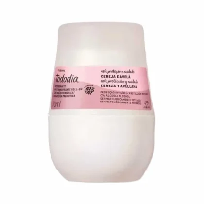 Desodorante Roll-on Cereza y Avellana Antitranspirante Tododia Natura 70 ml