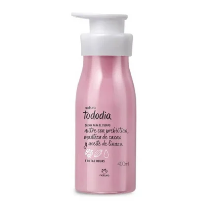 Crema Corporal Natura Tododia Frutos Rojos 400 ml hidratación corporal diaria