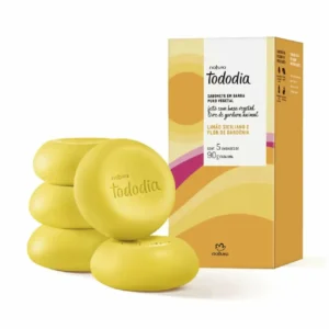 Jabon en Barra Limon Siciliano y Flor de Gardenia Tododia Natura X5