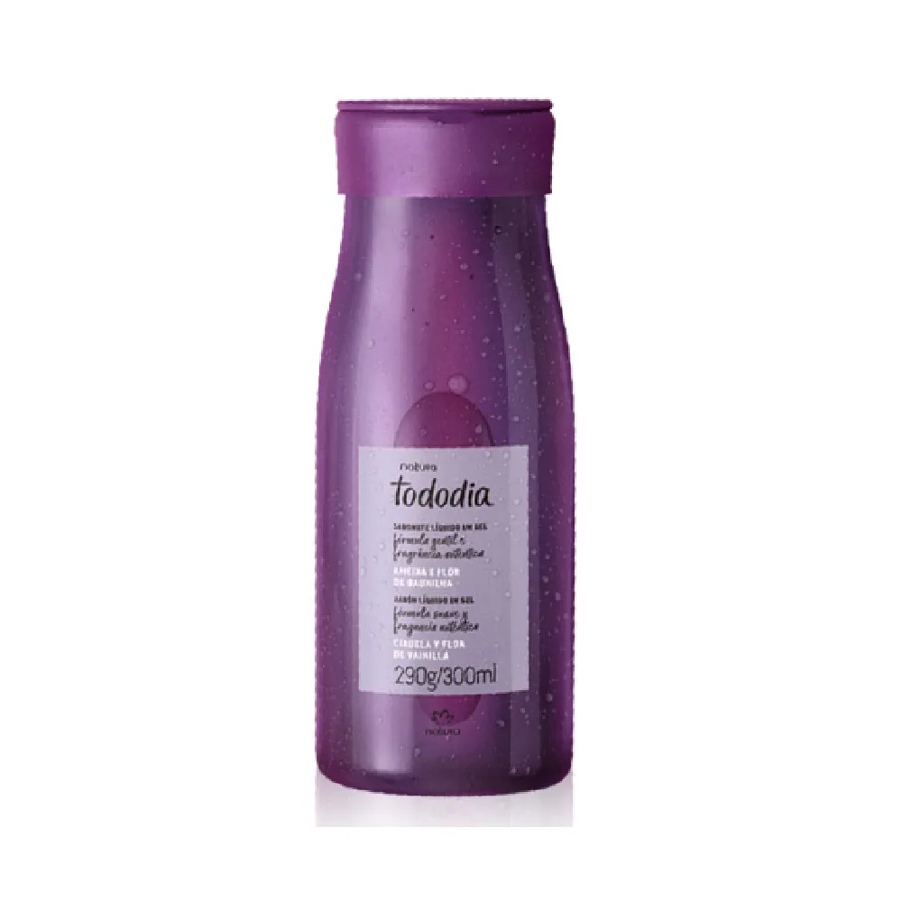 Jabón Líquido Corporal Natura Tododia Ciruela y Flor de Vainilla 300 ml