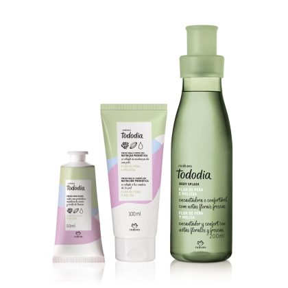 Kit Natura Tododia Flor de Pera y Melisa para mujer | Cuidado Corporal Completo