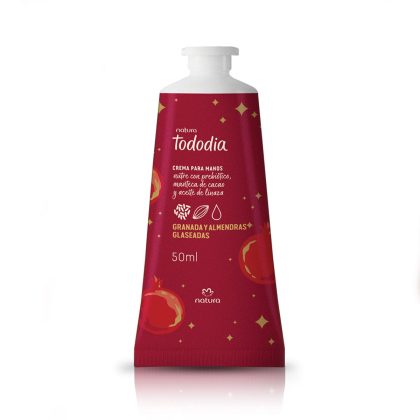 Crema Nutritiva para Manos Natura Tododia Granada y Almedras Glaseadas 50ml – Nutrición Prebiótica