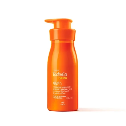 Crema Natura Tododia jengibre y mandarina 400 ml