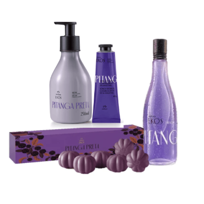 Kit Natura Ekos Pitanga Preta para Mujer | Cuidado Corporal Aromático