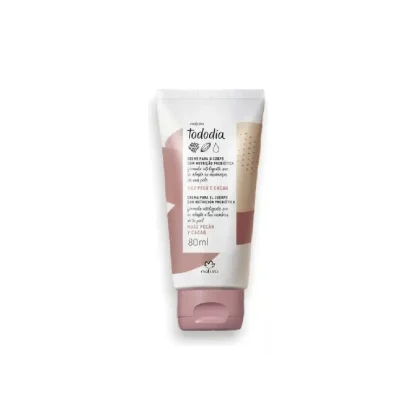 Crema para cuerpo Natura Tododia Nuez Pecan y cacao 80ml para Mujer -Nutrición máxima