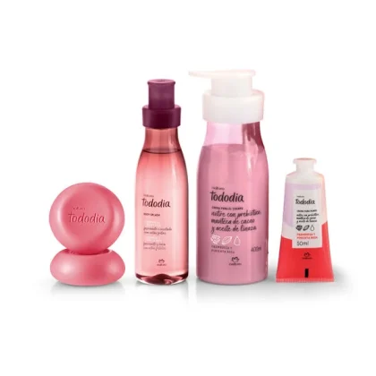 Kit Natura Tododia Frambuesa y Pimienta rosa | Rutina Completa de Cuidado Corporal