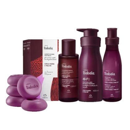 Kit Natura Tododia Cereza Negra y Almendras – Limpieza Completa